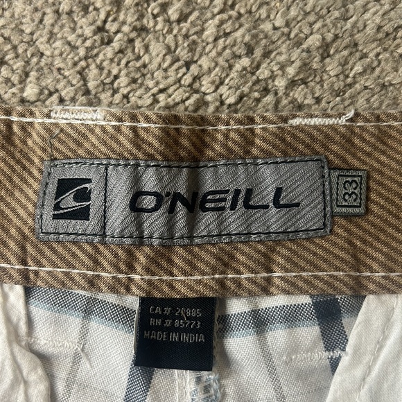 Men’s 33 O’Neill White Shorts - Picture 7 of 7